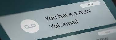 melding nieuwe voice mail
